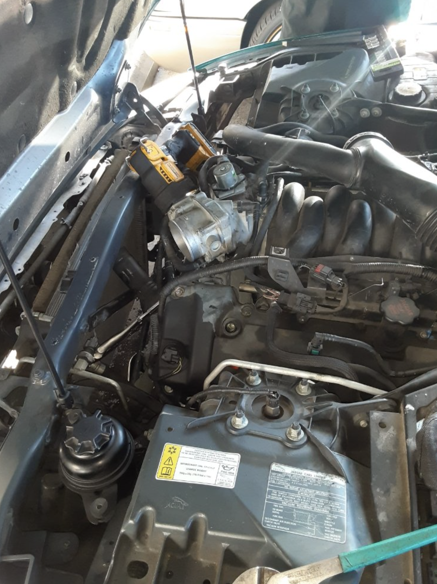 this image shows engine repair in Boston, MA